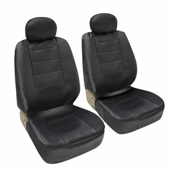 Automobilių priedai Universalus PU automobilinės sėdynės dangtelis Dirbtinės odos keturių sezonų automobilinės kėdutės pagalvėlės automatiniai sėdynių užvalkalai Automobilinės sėdynės apsauga