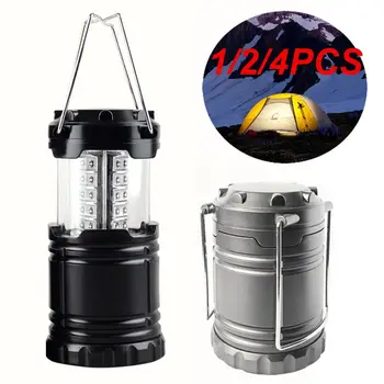 1/2/4PCS Mini 3 * COB palapinės lempa LED nešiojamas žibintas TelescopicTorch kempingo lempa vandeniui atspari avarinė lemputė, maitinama 3 * AAA