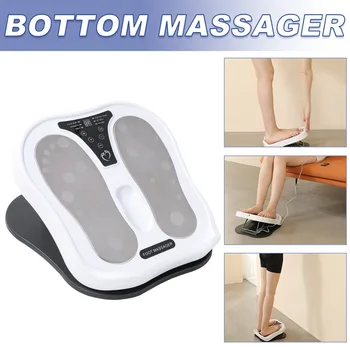 1 kompiuteris Patvarus EMS cirkuliacinis elektrinis pėdų masažuoklis Stiprintuvas Kraujo kojų terapija Nuotolinis kilimėlis Atsipalaidavimas Sveikata Pėdų priežiūros priemonė