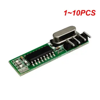 1 ~ 10PCS Mhz Superheterodyne RF imtuvas ir siųstuvo modulis Arduino belaidžio modulio rinkiniui 433Mhz nuotolinio valdymo pultas
