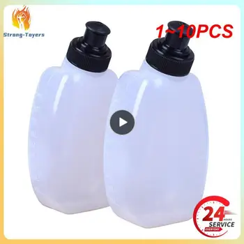 1 ~ 10PCS tekančio vandens butelis nešiojamas elastingumas Dviračio vandens puodelis lengvas 280ml riešo vandens butelis rankinis plastikinis butelis