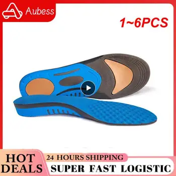 1 ~ 6PCS Aukščiausios kokybės ortotinio gelio vidpadžiai Ortopedinis plokščios pėdos sveikatos padas batams Įdėkite arkos atraminį kilimėlį padų fascitui