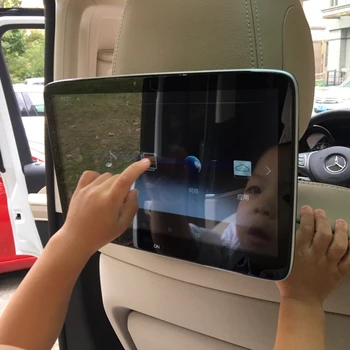 11.6 colių 4K HD 1080P Wifi televizoriaus ekranas automobilyje Galinės sėdynės pramogų sistema Mercedes Benz Android 12.0 galvos atrama su monitoriumi
