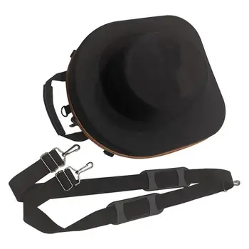 1vnt Kaubojaus skrybėlių laikymo krepšys Kelioninių skrybėlių dėžutės moterims ir vyrams Universalus kaubojų skrybėlių laikymo organizatorius