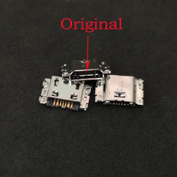 20vnt./lotas USB įkrovimo lizdas įkrovimo doko lizdo prievado kištuko jungtis, skirta Samsung Galaxy C8 C7100 C7108