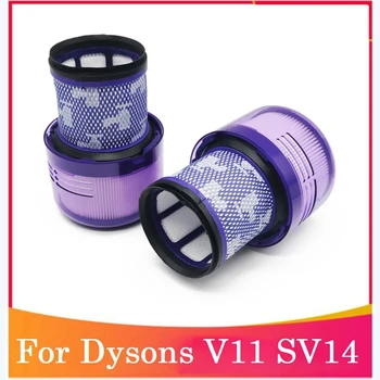 2Pcs HEPA filtras Dysons V11 SV14 belaidžių dulkių siurblių priedų išmetimo plovimo filtras