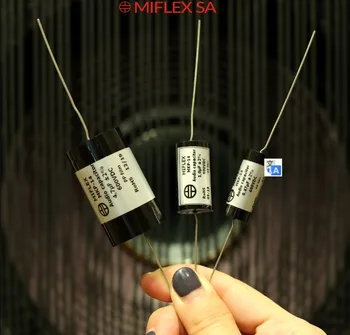 2vnt./lotas Lenkija importuoja MIFLEX MKP-14 ±2% 600VDC Metalizuotas polipropilenas Audio specialus alyva panardintas kondensatorius nemokamas pristatymas