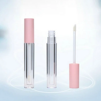 3.1ML Empty Lip Gloss Tube Cosmetic Mini Lūpų blizgesio indai Šepetėlio antgalio aplikatoriaus lazdelė lūpų pakartotinai užpildomam makiažui 