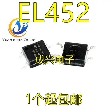 30vnt originalus naujas EL452 EL452TA SOP4 elektrinis tranzistorius optocoupler