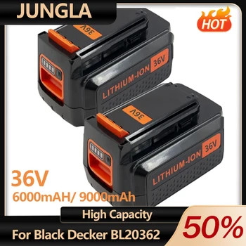 36V 9000Ah Ersatz Batterie For Schwarz Decker 36V Batterie BL20362 BL2536 LBXR36 LBX1540 LBX2540 LBX36 mit Led-anzeige