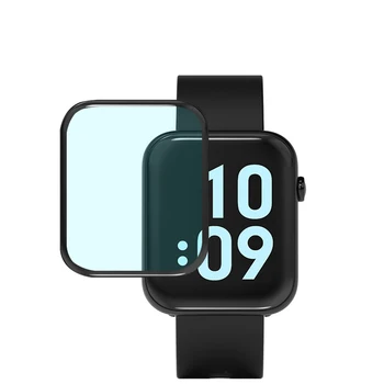 3D Lenkta visiškai minkšta apsauginės plėvelės dangtelio apsauga, skirta Ticwatch GTH Watch Sport Smartwatch LCD ekrano apsaugai