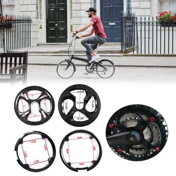 48T 12cm MTB dviračio dviračio alkūninis blokas grandinės ratų dangtelio apsauga apsauga dviračių dalių alkūninis blokas apsauginis dangtelis grandinės apsaugai