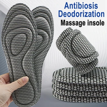 4D atminties putos Ortopedinės absorbcijos įdėklas Vidpadžiai batams Sportinis nano antibakterinis dezodoravimas Prakaito batai Bėgimo pagalvėlės
