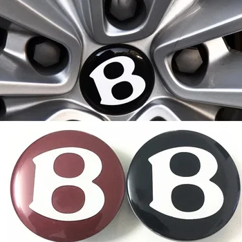 4PCS aukštos kokybės 68 mm automobilio ratų centriniai dangteliai Aukštos kojos Bentley Flying spur 2009-2017 automobilių priedai Automatinis ratlankių dangtelis Hubcaps