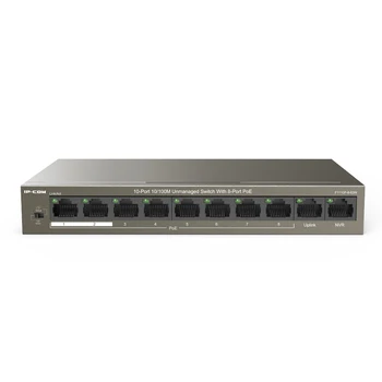 5/6/10 Prievadai POE jungiklis 48V Wifi Smart IP jungiklis 8 prievadai POE standartinis RJ45 purkštukų perjungiklis IP kamerai / belaidžiam AP / CCTV