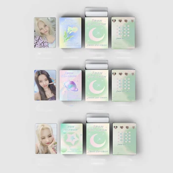 50vnt/set Kpop (G)I-DLE Albumas Lomo GIDLE Cards Girls I Burn Photo Card Soyeon Yuqi Shining CardPostcard Fans Dovanų fotokortelė