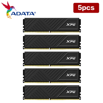 5PCS/Lot Original ADATA XPG GAMMIX D35 DDR4 atminties modulis su radiatoriumi 3200MHz 3600MHz 8GB viena RAM darbalaukio pagrindinei plokštei