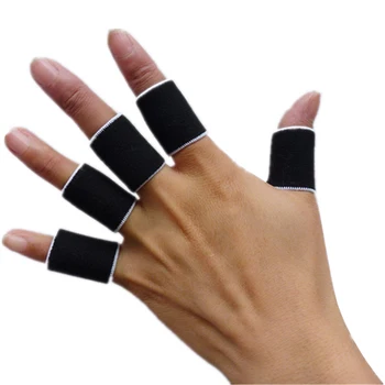 5vnt/komplektas Knuckle Protector Elastic Sports Knuckle Guard Non-Slip Protect Finger Hand Brace Ball Sporto apsaugos priemonės