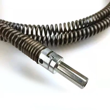 5x elektrinis gręžimo kampinis šlifuoklis švaistiklio švaistiklio dragos valiklis jungties kanalizacijos spyruoklinių vamzdžių valymo įrankis jungties adapteris
