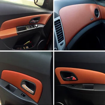 9vnt LHD skirtas Chevrolet Classic Cruze 2009-2012 2013 2014 2015 automobilių durelių porankių skydelis Mikropluošto odos prietaisų skydelio dangtelis