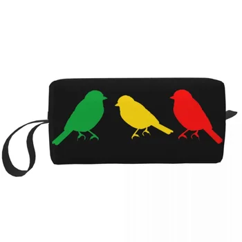 Ajax kelioninis kosmetikos krepšys moterims Trys maži paukščiai Tualetinių reikmenų makiažo organizatorius Ponios Grožio saugojimo krepšiai Dėklų dėžutė
