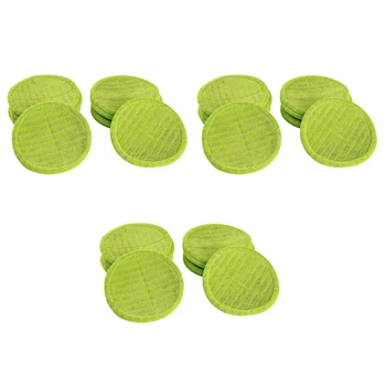 Akumuliatorinės elektrinės rotacinės šluostės pakaitinės valymo pagalvėlės Elektrinės rotacinės šluostės pakaitinės šluostės, 36 valymo pagalvėlės
