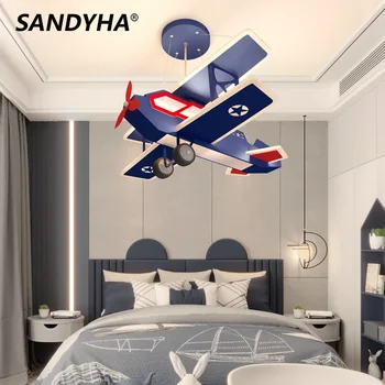 American Cartoon Creative Personalized Decoration Aircraft Lighting Led Lights Home Decor Bedroom Study Boys and Girls Room CQC