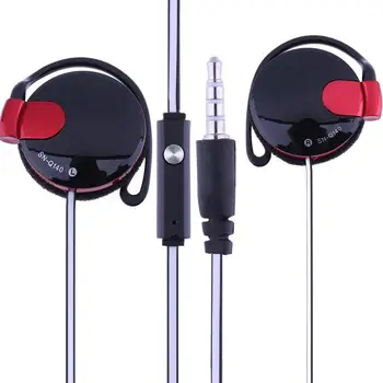 Ausų kablys Magnetinės ausinės su mikrofonu Daugiafunkcis stereofoninio erdvinio garso žaidimas, kuriame veikia sportinės muzikos ausinės išmaniajam telefonui