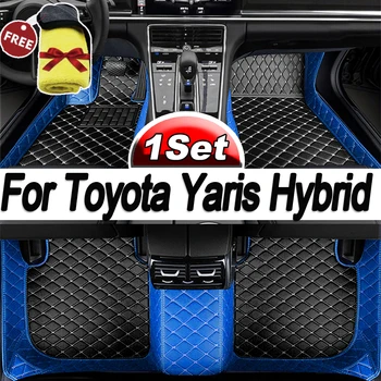 Automobiliniai grindų kilimėliai Toyota Yaris Hybrid Mazda2 Hybrid MXPH11 2021 2022 2023 Vandeniui atsparus apsauginis padas Grindų danga Automobilių priedai