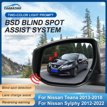 Automobilio aklosios zonos aptikimo sistema BSD BSA BSM 