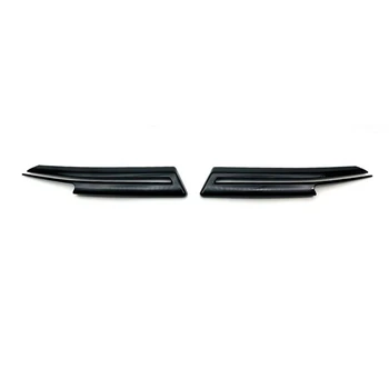 Automobilio blizgios juodos viršutinės priekinės centrinės grotelės Grilio formavimo juostelių dangtelio apdaila Subaru XV / Crosstrek 2021-2023