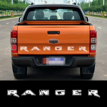 Automobilio galinės bagažinės lipdukai Ford Ranger Tremor XLT Raptor Pickup Tailgate Letter grafikos derinimo priedai Vinilo plėvelės lipdukas