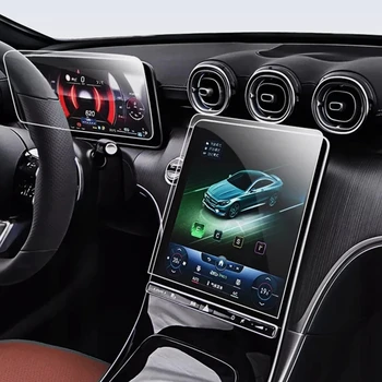 Automobilio GPS navigacijos prietaisų skydo lenta Ekrano grūdinto stiklo apsauginė plėvelė Automatinis salono aksesuaras Mercedes Benz C klasės W206 2022
