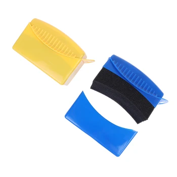 Automobilio ratų poliravimas Vaškavimo kempinės šepetys su dangteliu ABS plovimas Padangų valymo aplikatoriaus pagalvėlės Detalūs priedai