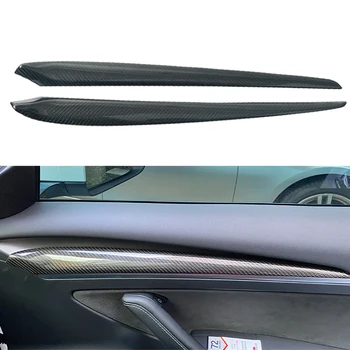 Automobilio salono durų plokštės apdailos juostelė Tesla Model 3 2021-2023/Tesla Model Y 2019-2023