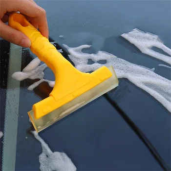 Automobilio silikoninis vandens valytuvas Grandiklio ašmenys Valytuvas Automobilinis muilo valiklis automatiniam priekinio stiklo langų plovimui Valymo priedai