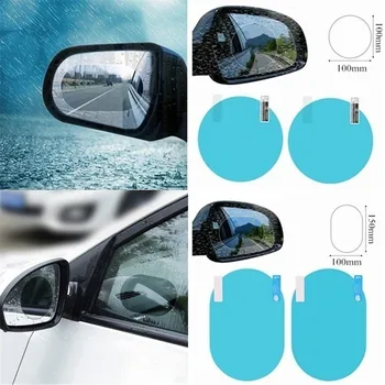 Automobilių priedai Galinio vaizdo veidrodėlis Apsaugokite nuo lietaus plėvelę Mercedes Benz GL450 ML63 M klasė ML500 ML350 Ener-G-Force