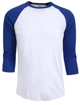B6138 nauja Mada 2023 karštas išpardavimas vasaros ruduo Vyriški marškinėliai O-Neck 100% medvilniniai marškinėliai Vyriški laisvalaikio 3/4 rankovės marškinėliai Raglan Jersey marškinėliai