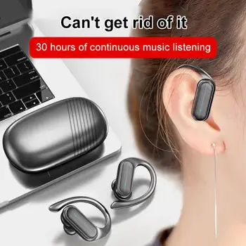 Belaidžių ausinių triukšmo mažinimas Aukštos kokybės mini ausų kištukai vandeniui atsparūs garso kokybės stereofoninės universalios ausinės