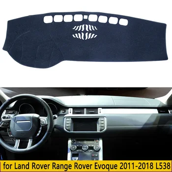Car Dashboard Mat for Land Rover Range Rover Evoque 2011-2018 L538 Dash Board Cover Kilimėliai Sunshade Pad Anti-Slip Carpet Protect