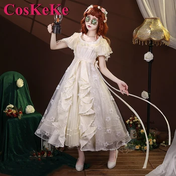 CosKeKe Little Girl Cosplay Anime Game Identity V. Kostiumas Gentle Gorgrous Oficiali suknelė Helovino karnavalas Vaidmenų žaidimo drabužiai Nauja