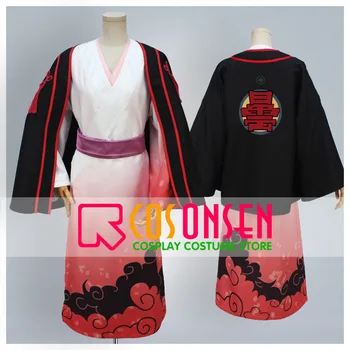 COSPLAYONSEN Juokiasi po debesimis Kumo Tenka Kimono Cosplay kostiumas pagal užsakymą