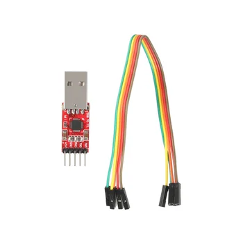 CP2102 modulis USB į TTL serijinis UART STC atsisiuntimo kabelis Super šepetėlio linijos atnaujinimas A tipo USB mikro-USB 5Pin