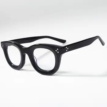 Cubojue Anti Blue Ray Black Skaitymo akiniai Vyrai Moterys Balti akiniai Rėmelis Vyras trumparegystei Optiniai receptiniai akiniai