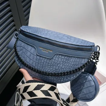 Designer Waist Pack for Women Bags Leather Crossbody Sling Pack Chest Bags Short Trip Waist Bag Shoulder Bag Brand Fanny Pack