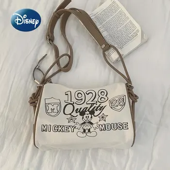 Disney Mickey New Women's Travel Bag Luxury Brand Women's One Shoulder Crossbody Bag High Capacity High Quality Tote Bag
