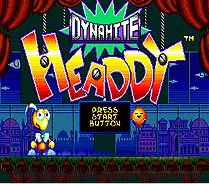 Dynamite Headdy 16bit MD žaidimo kortelė Sega Mega Drive for Genesis System