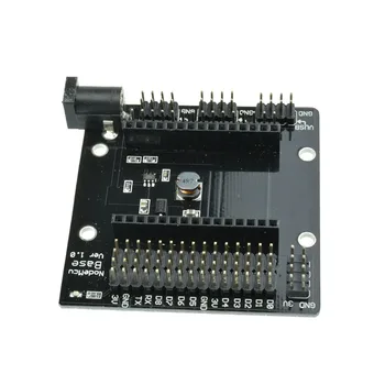 ESP8266 WIFI kūrimo lentos bazės išplėtimo plokštė suderinama NodeMcu Lua V3 DC 6-24V NodeMcu bazė