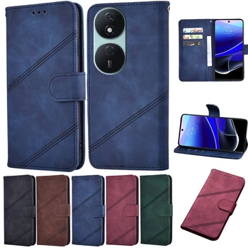 For Honor Play 8T Case Leather Flip Back Phone Cover For Honor Play 8T Fundas Case Etui Wallet Coque