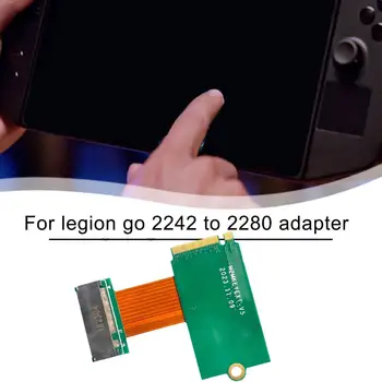 For Legion Go Modifikacija 2242 į 2280nvme 4T8T Rankinis kietojo disko adapterio plokštės adapteris Žaidimų priedai